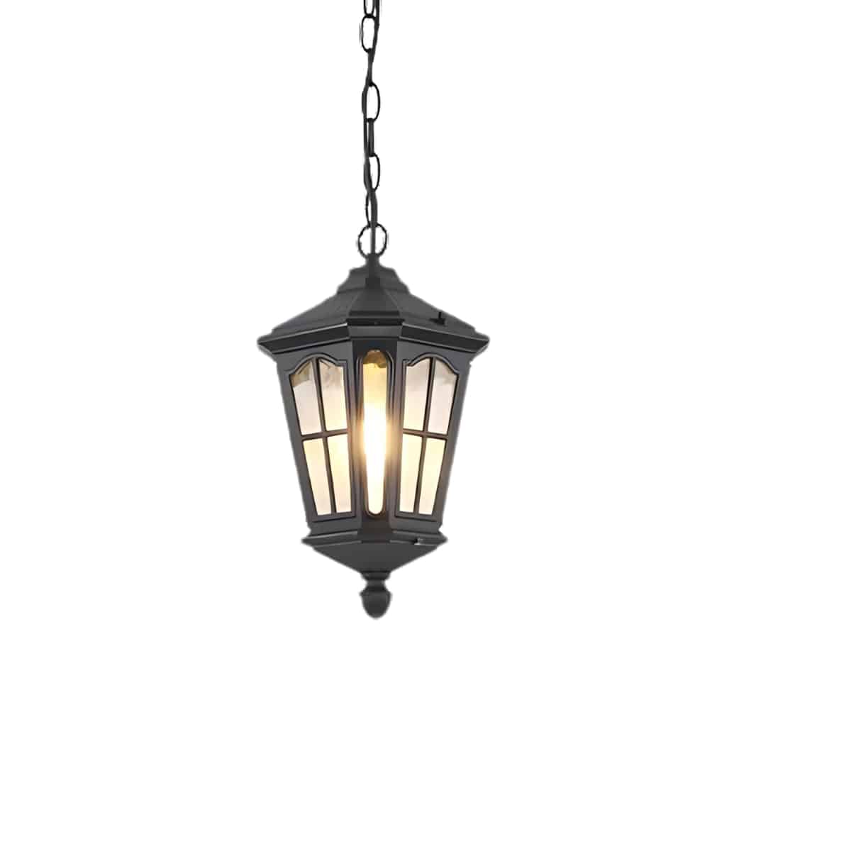 Plafonnier extérieur style lanterne rétro