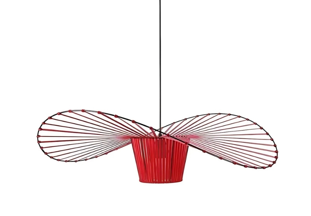 Plafonnier suspendu style vertigo - Bleu​, Blanche
