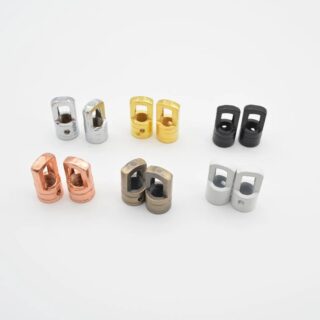 6 paires de crochets de couleurs différentes pour filetages de plafonnier