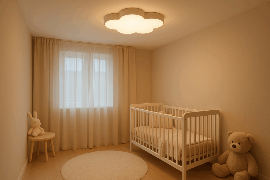 plafonnier chambre de bébé